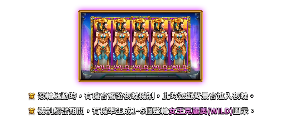 女王克麗奧-遊戲説明