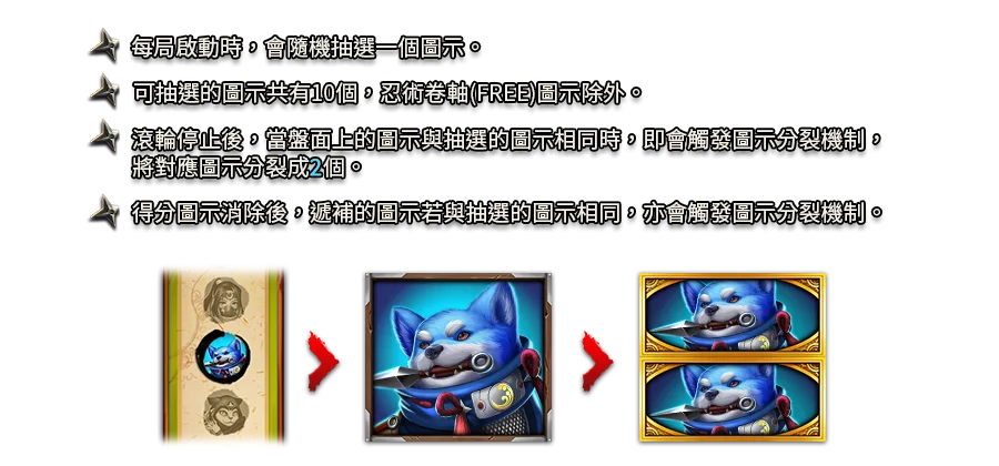 忍術秘卷-遊戲説明