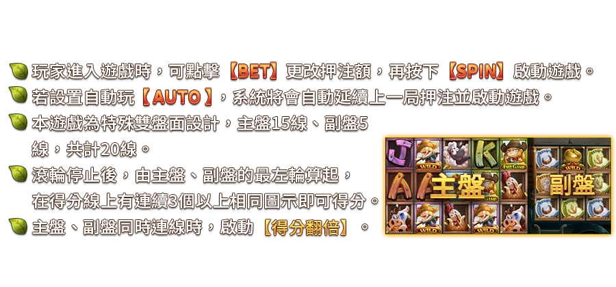 瘋狂農場-遊戲説明