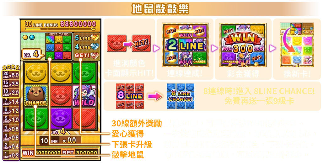 彩色賓果-遊戲説明