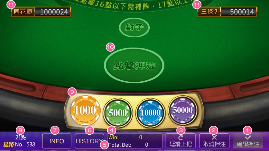 21點 BLACKJACK