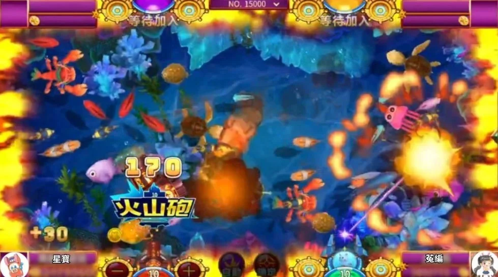 獲得火山砲技能,全盤轟炸賺彩金 星城鯊很大2特殊武器-捕魚機玩法