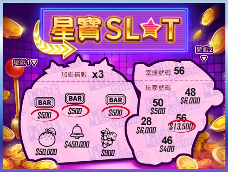星寶SLOT刮刮樂-刮刮樂種類