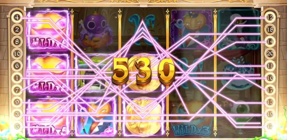 胖普金派對整輪南瓜燈爆連線,驚喜加局彩金回 胖普金派對FREE GAME連線-萬聖節線上遊戲