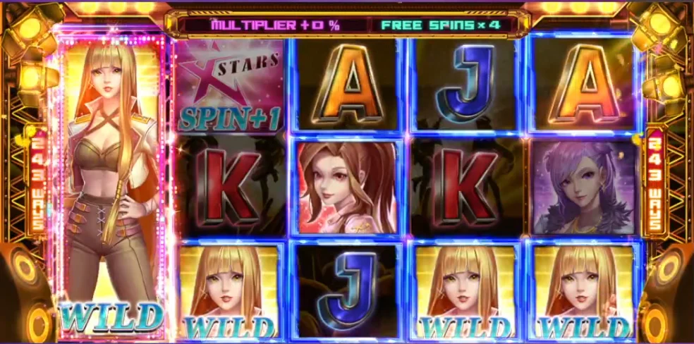 整輪WILD連線畫面-XSTARS