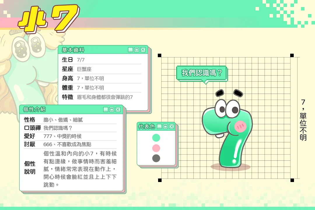 星城吉祥物小7,膽小又傲嬌 吉祥物小7檔案-星城開箱文