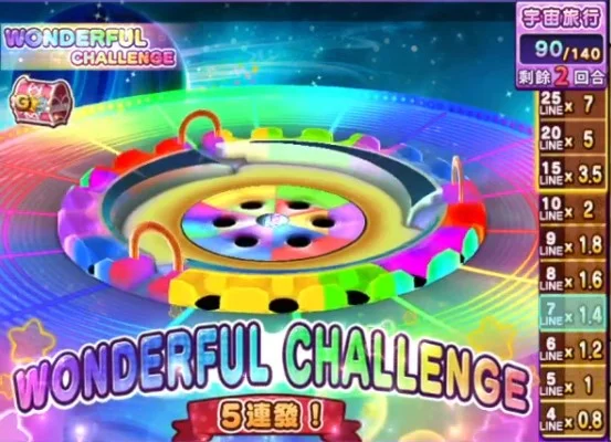 彩色賓果WONDERFUL CHALLENGE畫面-彩色賓果