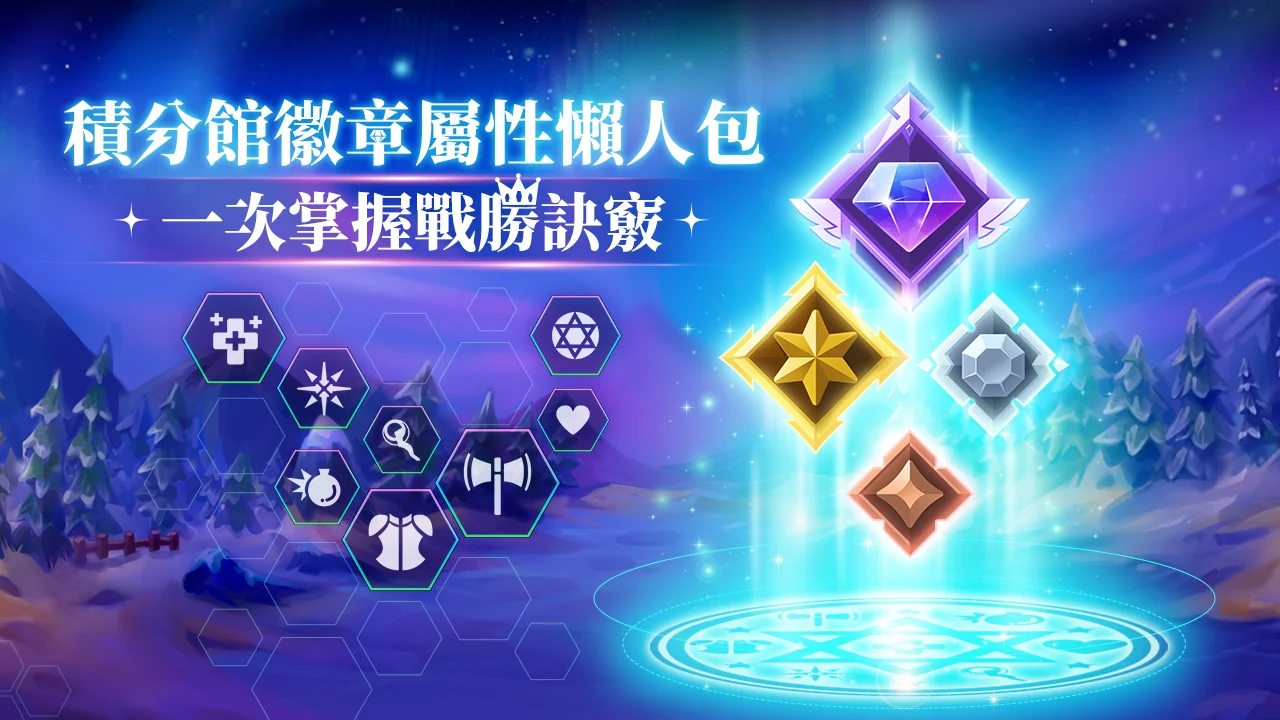 積分館徽章屬性-星城開箱文