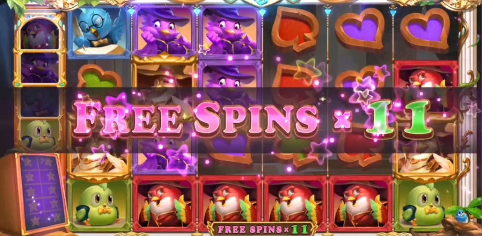 星城魔林聖學院,法杖施法獲加局 魔林聖學院獲得FREE SPINS-星城魔林聖學院