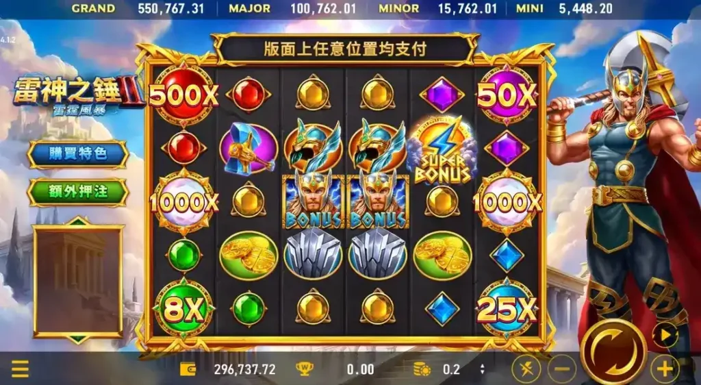 Rsg雷神2-遊戲畫面